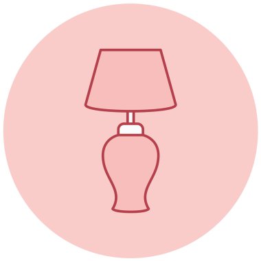 Lamba. Web simgesi basit illüstrasyon