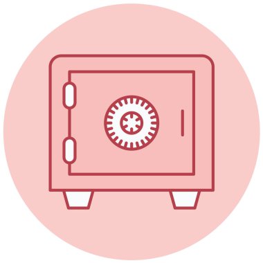 güvenli simge vektör illüstrasyonu