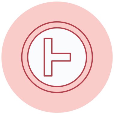 Projeniz için yol simgesi vektör illüstrasyonu 