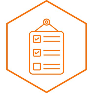 Beyaz arkaplanda izole edilmiş turuncu makas simgesi. Budama işareti. Simgeleri renk kare düğmelerine ayır. vektör