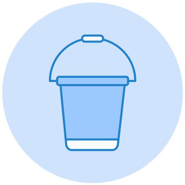 Kova. Web simgesi basit tasarım