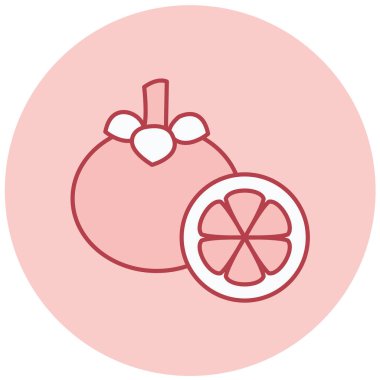 Taze meyve, vektör çizim