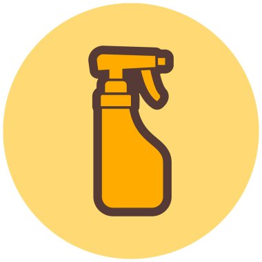 Sprey. Web simgesi basit tasarım