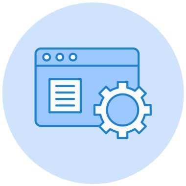 Düz vektör simgesi kodlanıyor