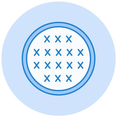 Bisküvi. Web simgesi basit illüstrasyon