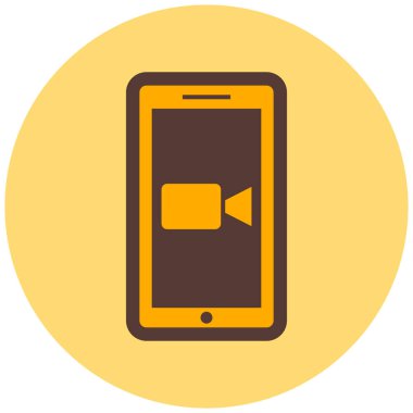 Cep telefonu. Basit resimleme