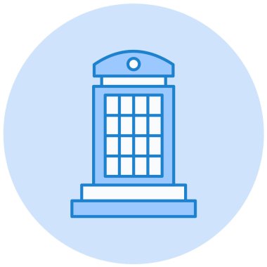 Modern yapı simgesinin vektör illüstrasyonu