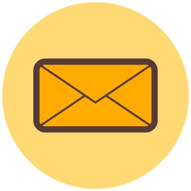 E- posta simgesi vektör illüstrasyonu