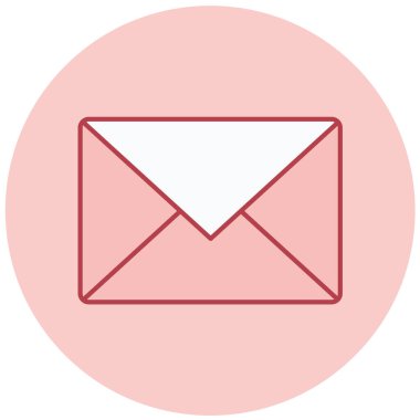 E- posta simgesi vektör illüstrasyonu