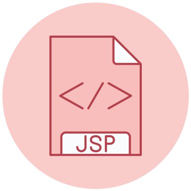 dosya biçimi simgesi, vektör illüstrasyonu