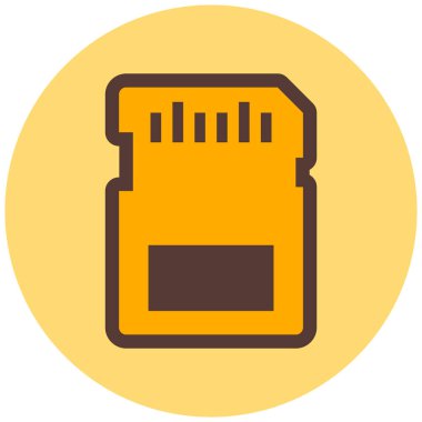 Hafıza kartı. Basit tasarım