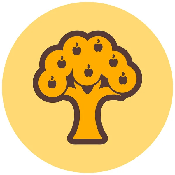 Дерево Иконка Сайта — стоковый вектор