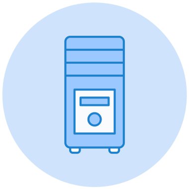 Dolap. Web simgesi basit illüstrasyon