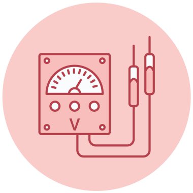 Güç göstergesi. Vektör illüstrasyonu