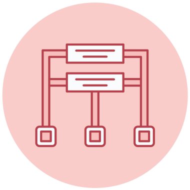 seo modern simgesinin vektör illüstrasyonu