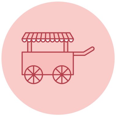 Alışveriş arabası. Basit tasarım