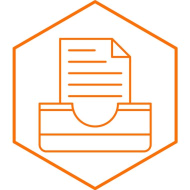 Not Tablası simgesi, vektör illüstrasyonu