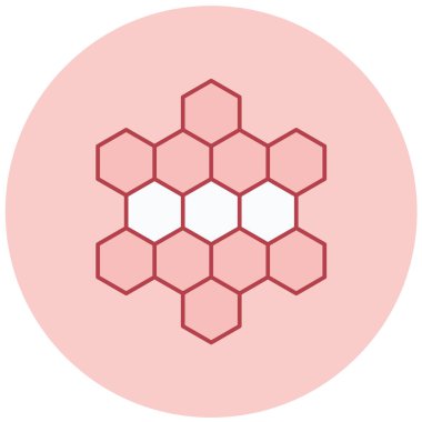 Tatlım. Web simgesi basit illüstrasyon