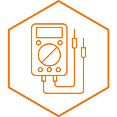 Elektrik prizi simgesi. vektör illüstrasyonu