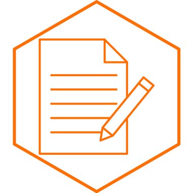 telefon notu simgesi, vektör illüstrasyonu