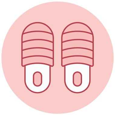 Terlikler. Web simgesi basit tasarım