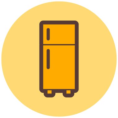 Buzdolabı vektör simgesi işareti