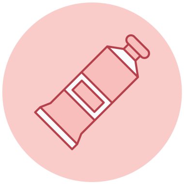 Yapıştırıcı. Web simgesi basit illüstrasyon