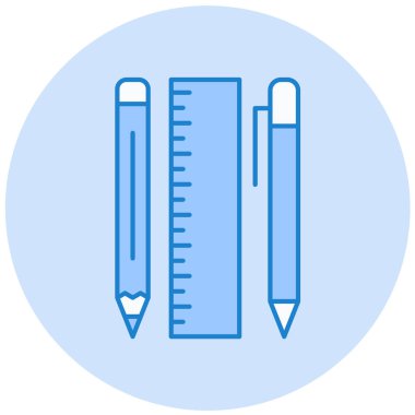 kalem simgesi vektör illüstrasyonu