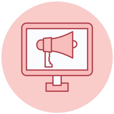 seo modern simgesinin vektör illüstrasyonu