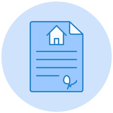 Bir iş simgesinin vektör illüstrasyonu