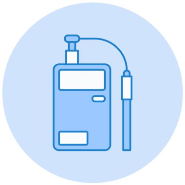 Web, vektör illüstrasyonu için benzersiz simge