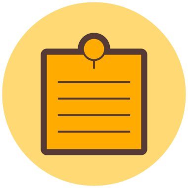 Pano. Web simgesi basit illüstrasyon