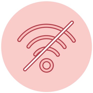 İşaret. Web simgesi basit illüstrasyon