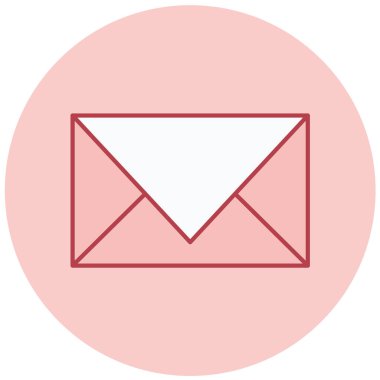 E- posta simgesi vektör illüstrasyonu