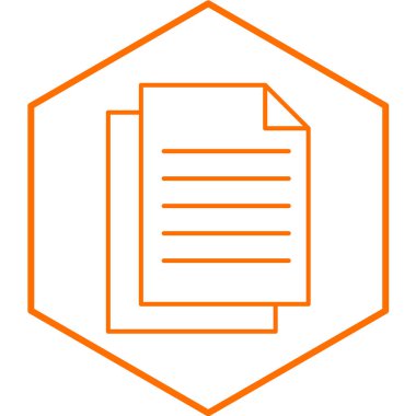 belge simgesi illüstrasyonunu kopyala