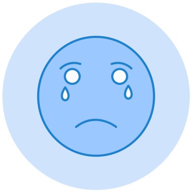 yüz simgesi, vektör illüstrasyonu