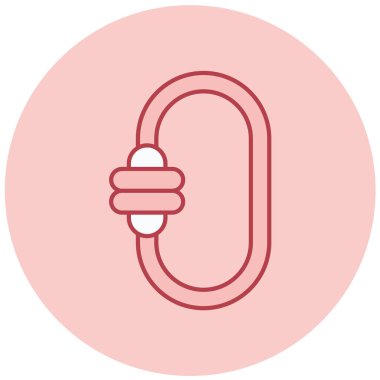 Kapı kulpu simgesi, basit tasarım vektör illüstrasyonu 