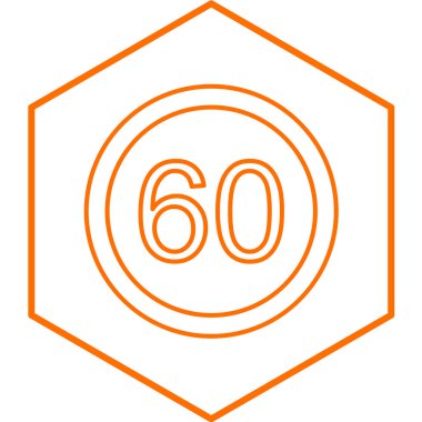 Üzerinde yazı ve ünlem işareti simgesi olan turuncu damga. vektör illüstrasyonu