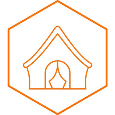 Modern b 'nin vektör illüstrasyonu ev simgesinden yoksun