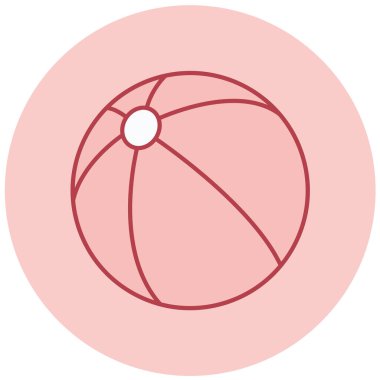 Top. Web simgesi basit illüstrasyon