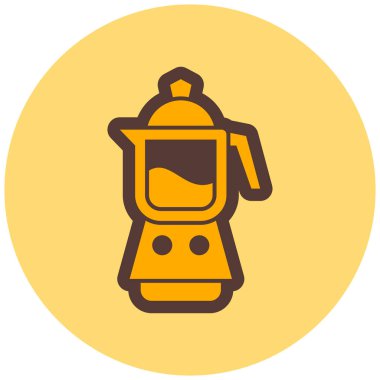 Çaydanlık. Basit resimleme