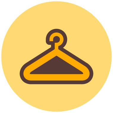 Askı. Web simgesi basit illüstrasyon