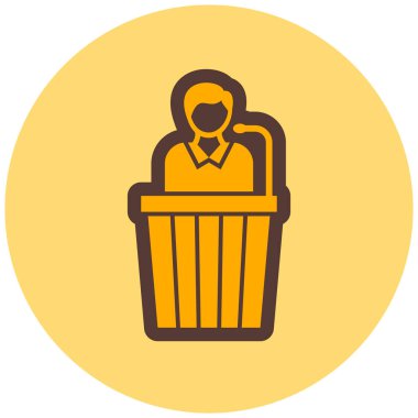 İnsan simgesinin vektör illüstrasyonu