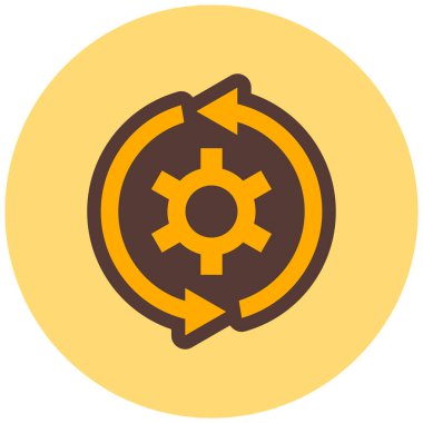 Ayarlama. Web simgesi basit illüstrasyon