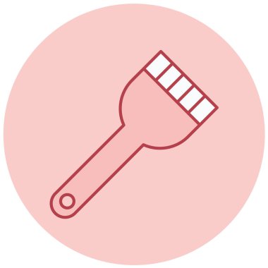 Boya silindiri ikonu. vektör illüstrasyonu