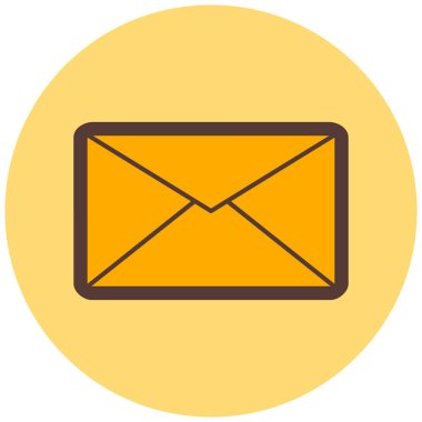 E- posta simgesi vektör illüstrasyonu