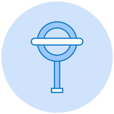 Modern otomatik simgenin vektör illüstrasyonu