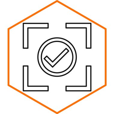 Kişisel ve ticari kullanım için onaylanmış simgeyi tara. 