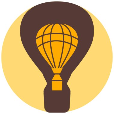 Sıcak hava balonu. Basit tasarım