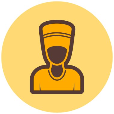 avatar. Web simgesi basit illüstrasyon